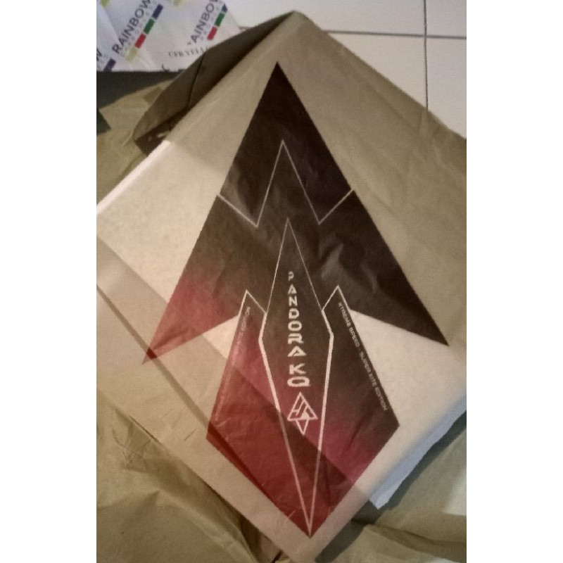 Kertas Layangan Sablon - Tisu Coklat (Pandora)