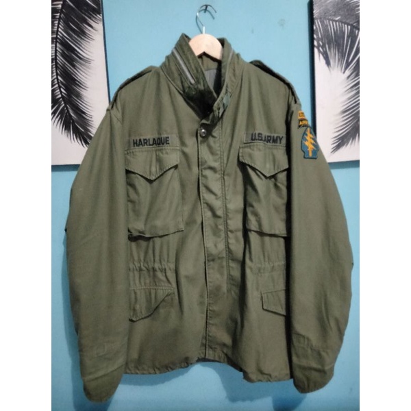 Jaket M65 us army OG original