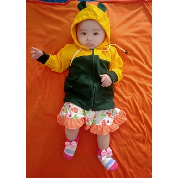 Jaket Bayi Newborn Karakter Kelinci-3
