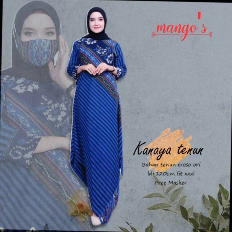 TUNIK ASIMETRIS KANAYA TENUN TROSO