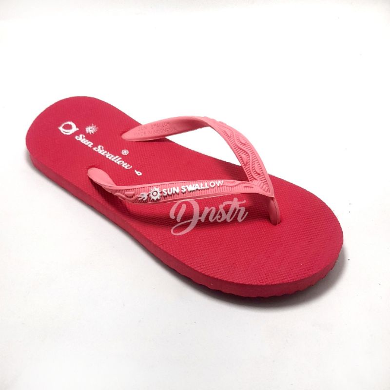 Sandal jepit wanita sun swallow ladies nice warna ukuran 35 - 41 sandal jepit karet