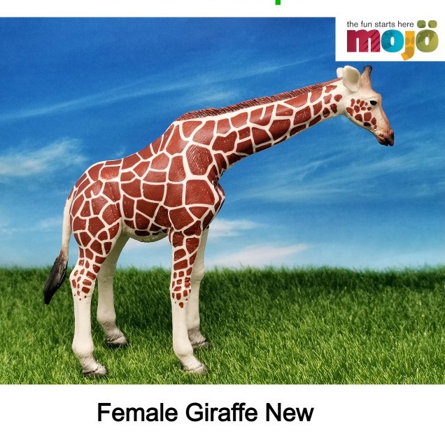 Female Giraffe New Animal Figure / Miniatur Jerapah Betina by MOJO