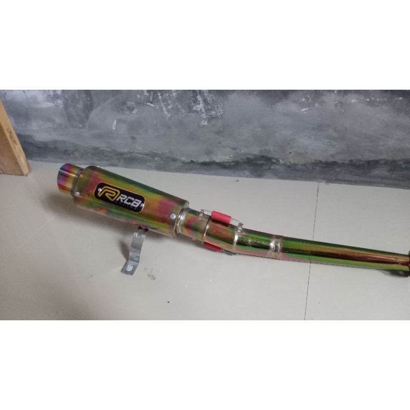 knalpot rcb bunglon blade/absulud/supra x 125