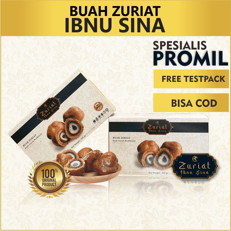 ORI Premium Buah Zuriat 500gr Ibnu Sina Promil Program Kehamilan Suami Istri Zuriat Mesir Import