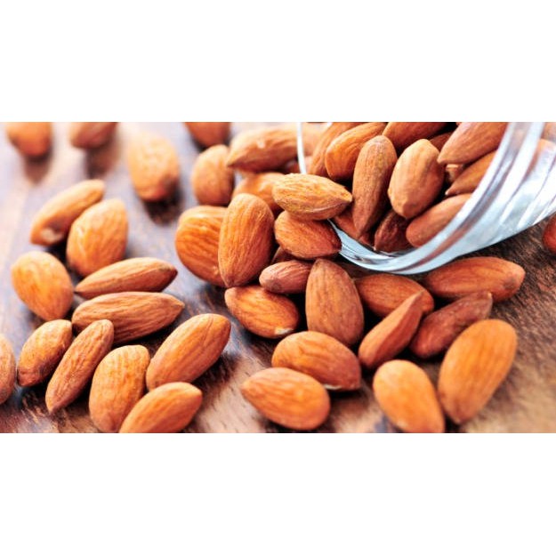 

100 gram Kacang Almond utuh Natural Whole almond