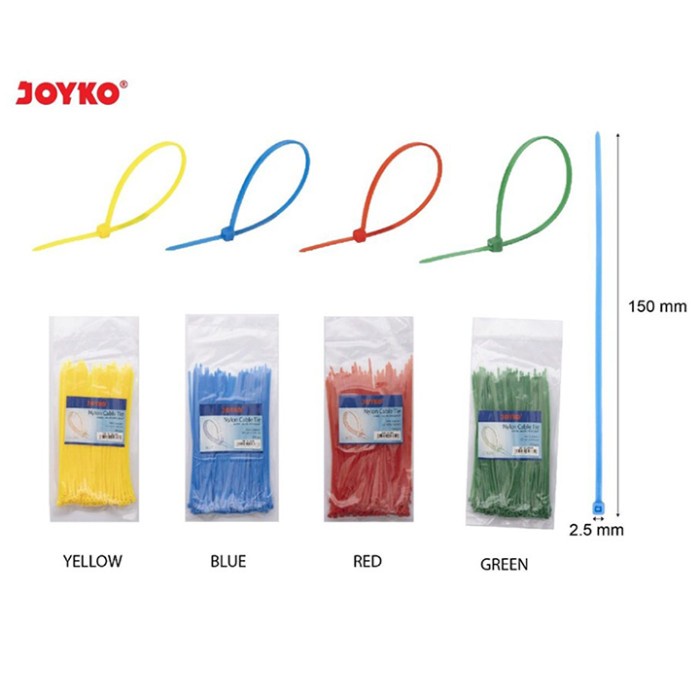 

Nylon Cable Tie / Kabel Tis Warna JOYKO
