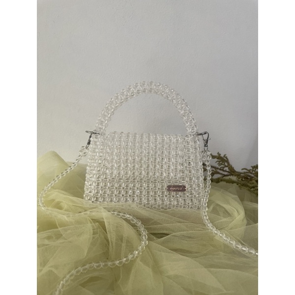 tas manik manik kristal/ beads bag crystal