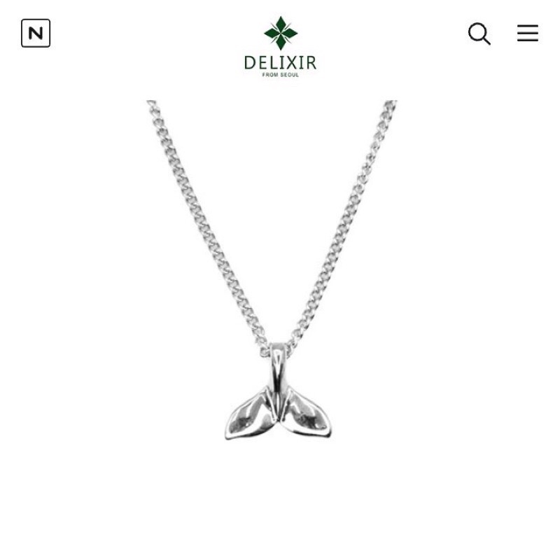 PELUNASAN DELIXIR WHALE TAIL NECKLACE
