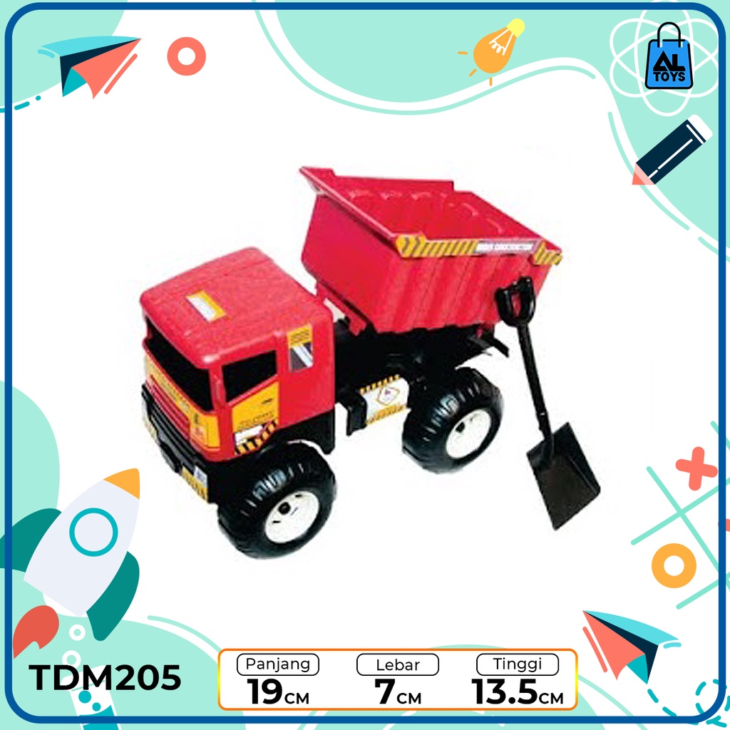 Mainan Dump Truck Murah TDM205