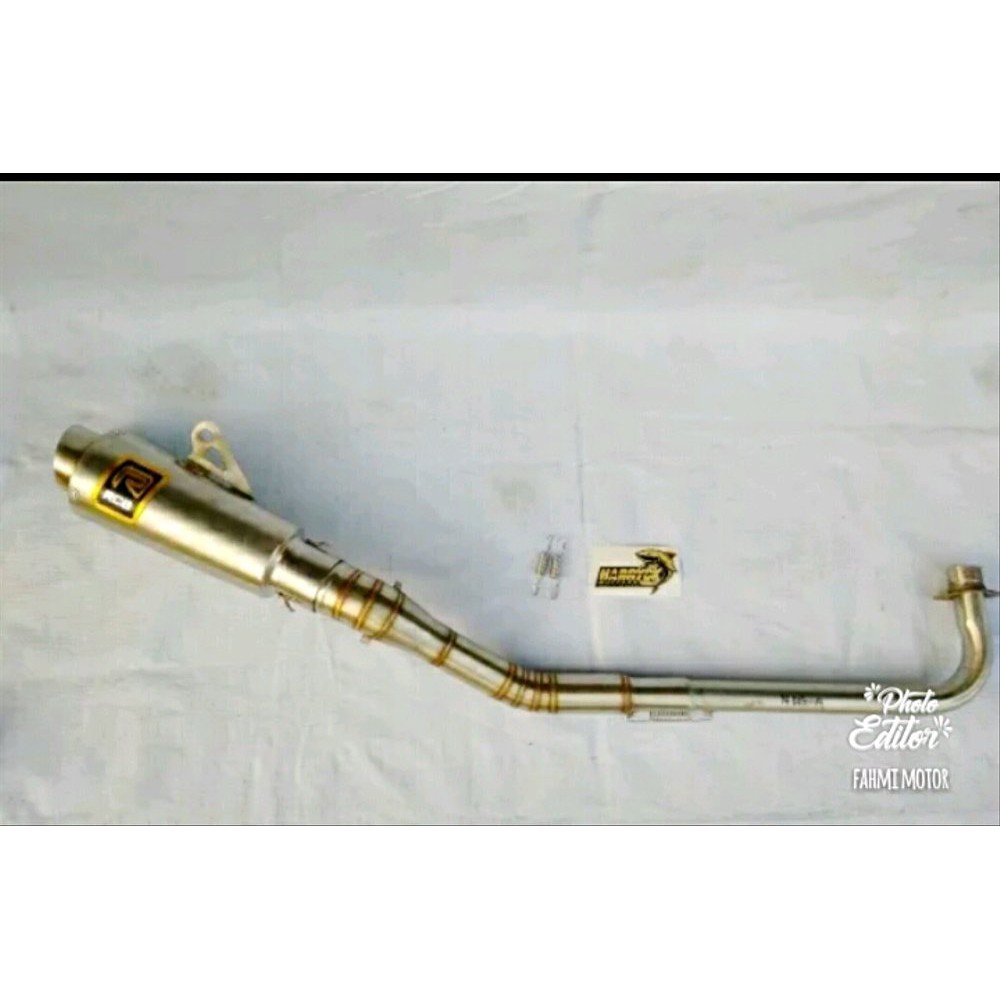 READY knalpot rcb kolong jupiter z vega r supra grand revo smash dll