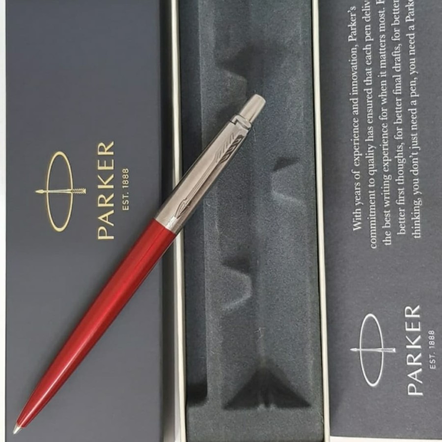 

PS-Parker New Jotter Kensington Red CT Ballpoint Pen