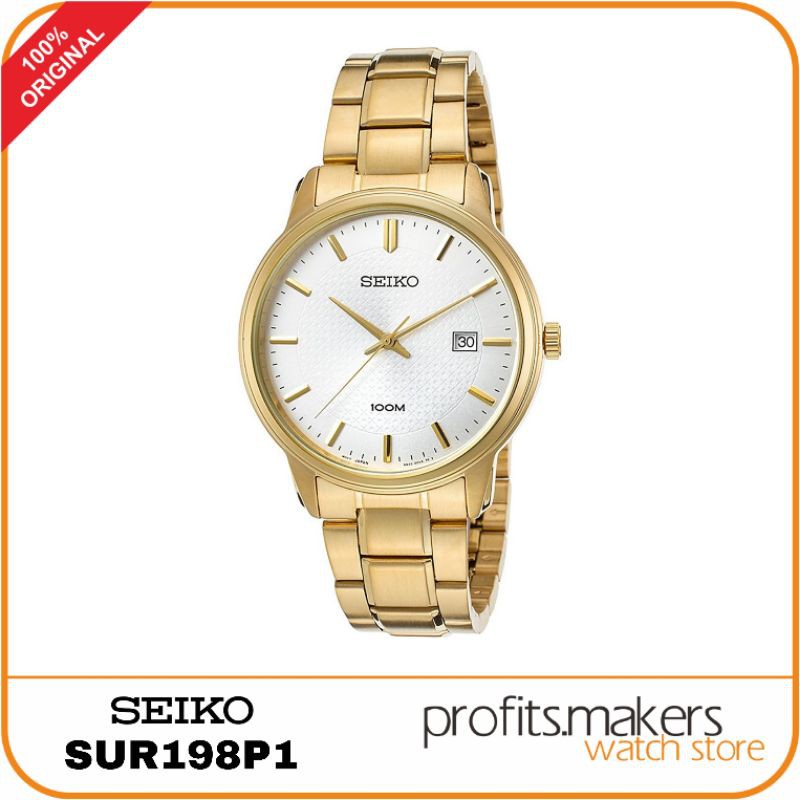 Seiko Quartz SUR198P1 watch Original