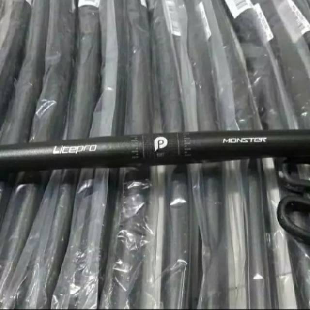 Stang sepeda handlebar stang flat Litepro monster 25,4mm Alloy