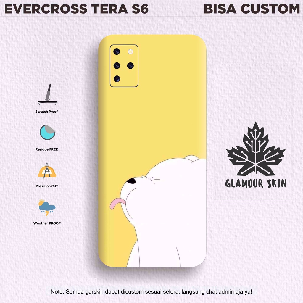 *Dapat2PCS* EVERCOSS TERA S6 Garskin Case/Stiker Protector Free Customs & COD Variasi