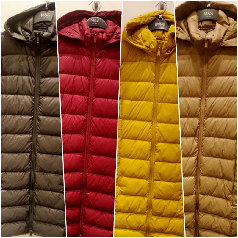 MARKS AND SPENCER MARKS SPENCER COAT DOWN FEATHER