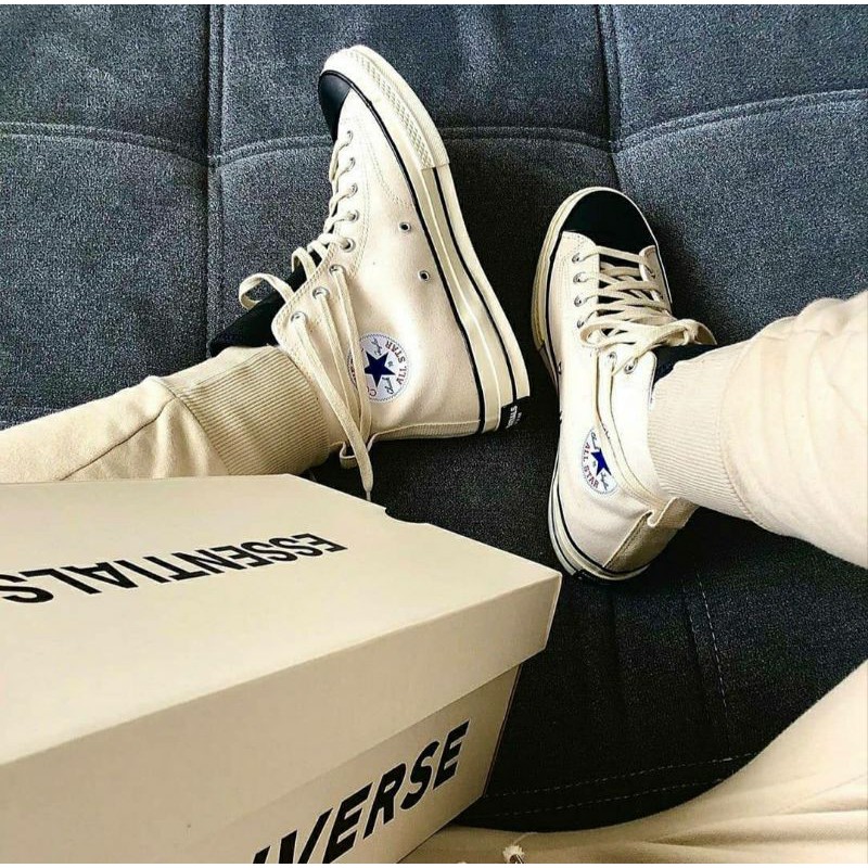 Converse allstar sepatu chucktaylor essentialls high Not original premium tag BNIB pojoksepatu