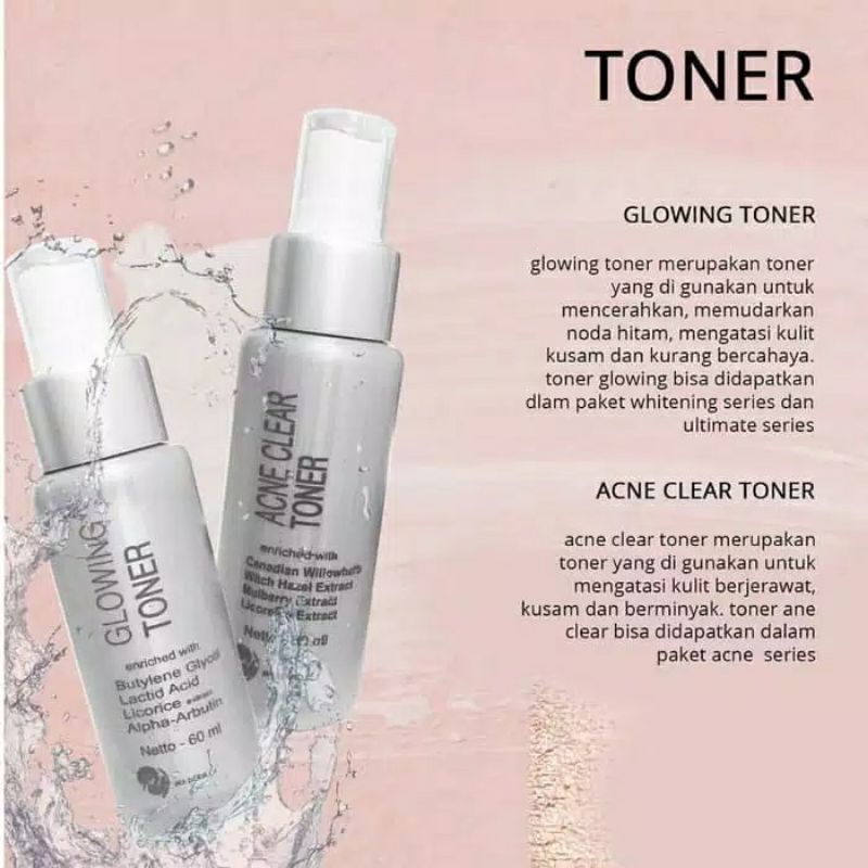 

Toner acne Ms Glow