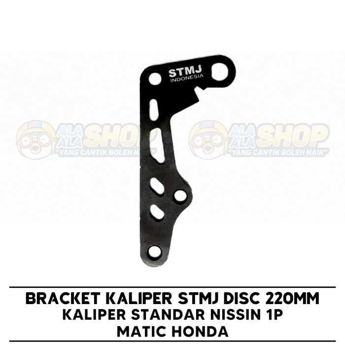 ♛ COD AKTIF ♛ Bracket STMJ 220 mm Kaliper Standar Vario 125 / 150 Beat Scoopy Spacy