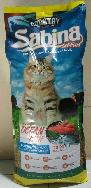 Promo Makanan Kucing Sabina Cat Food Repack 1 Kg Shopee Indonesia