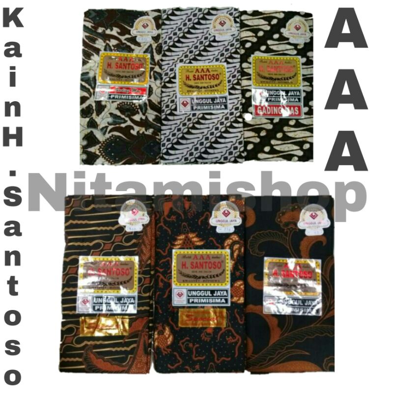 KAIN BATIK H.SANTOSO AAA /KAIN PANJANG H.SANTOSO AAA