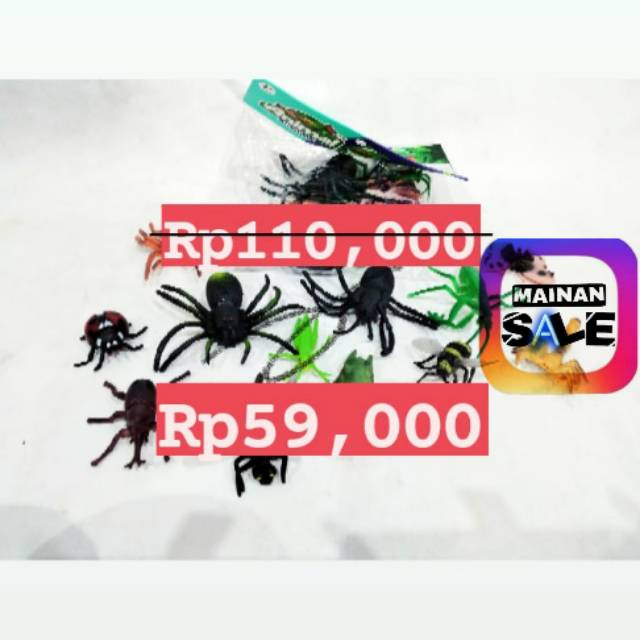 Mainan hewan serangga
