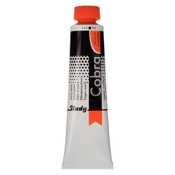 

TALENS Cobra Study Water Mixable Oil Colour 40ml - Black / Grey