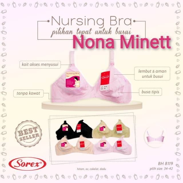 Bh bra menyusui sorex busui tanpa busa tanpa kawat
