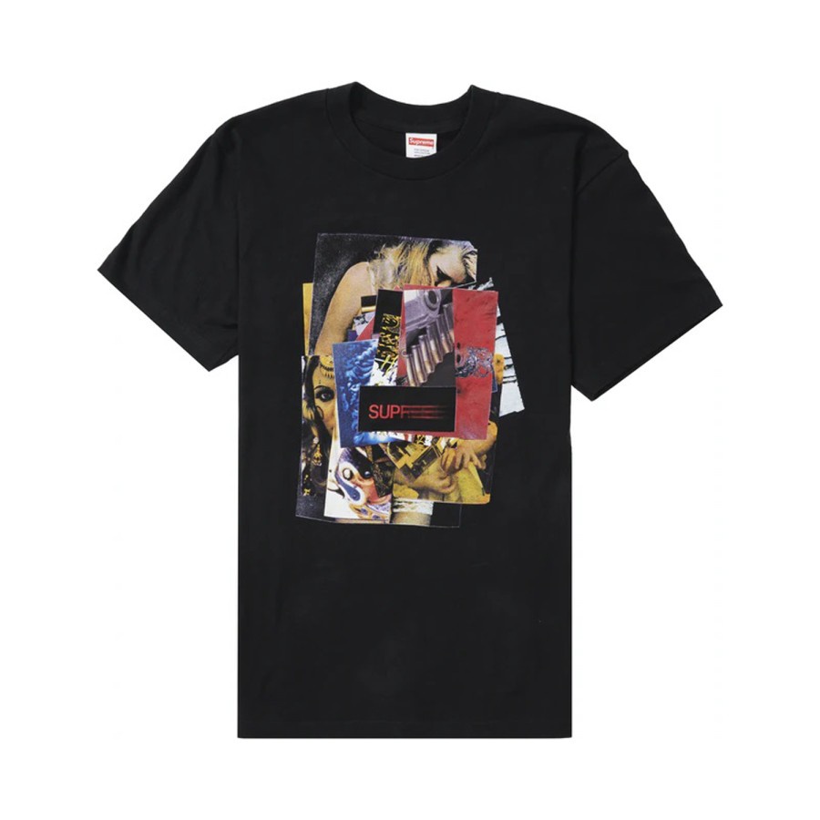 Spreme FW21 Stack Tee - Black 100% Authentic