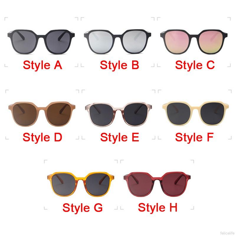 Fashion Korean Style Trend Retro Literary Net Red Sunglasses Eyewear