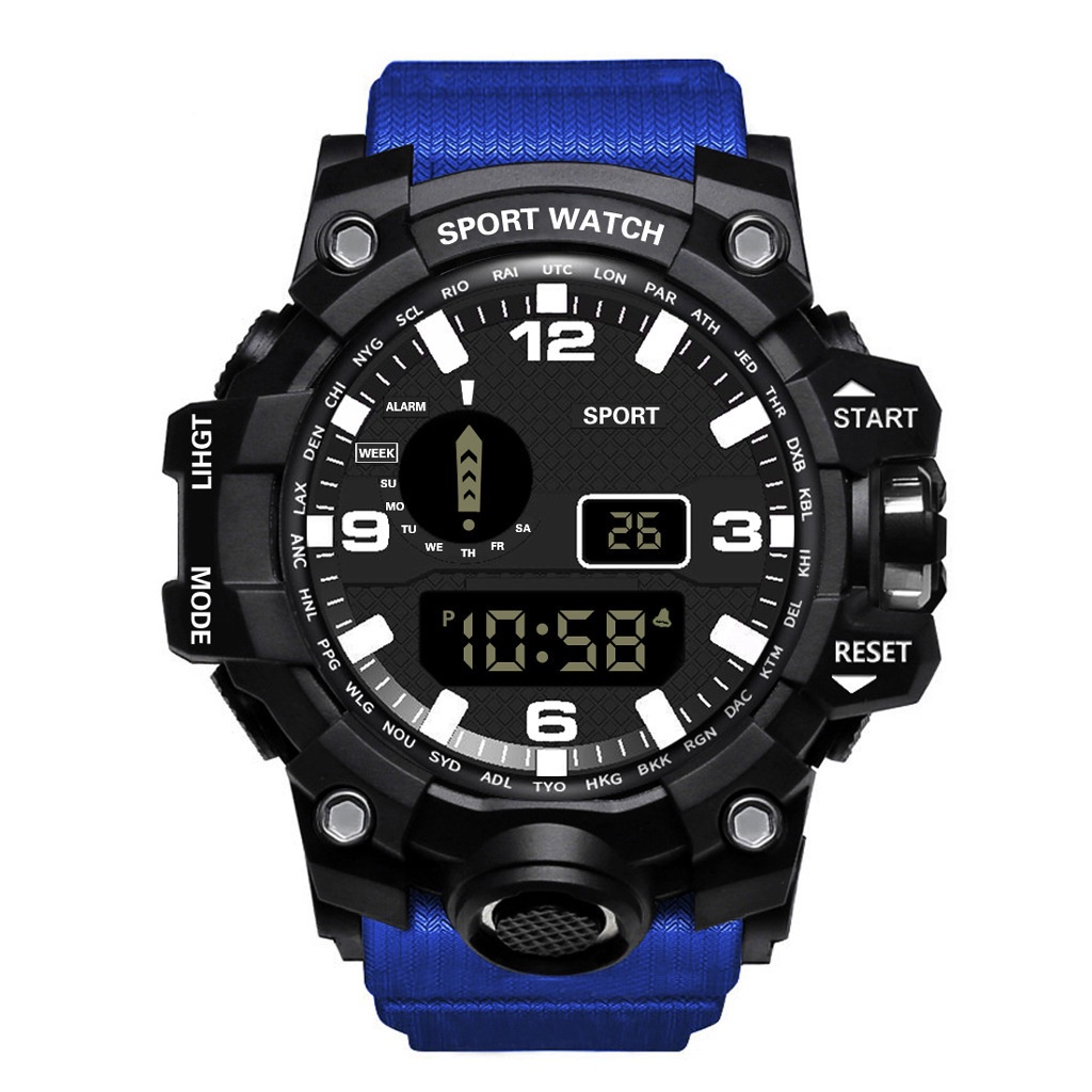 Jam Tangan Digital Electronic Sport Wacth Pria (015R)