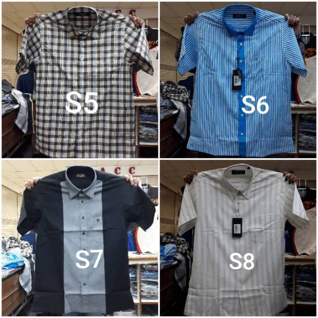 Kemeja Mauro Milandri Size S - Kemeja branded merek mauro milandri original katun import size S