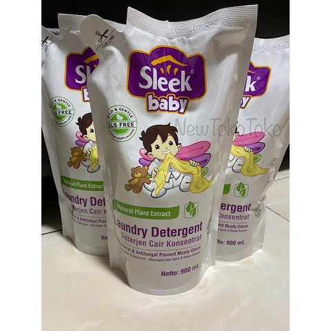 Sleek Baby Laundry Detergent 900ml