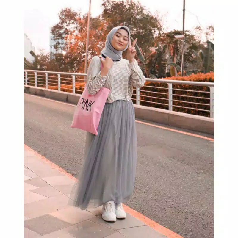 Rok Tutu Polos Premium Rok Wanita Fashion Wanita Rok Premium Terbaru