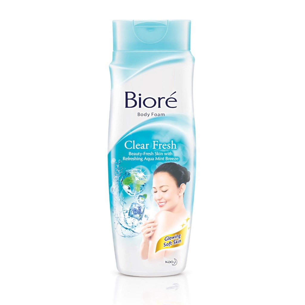 Biore Body Foam Clear Fresh 250 ml / Sabun Mandi / Sabun Cair