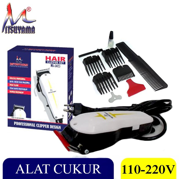 Hair Clipper Alat Cukur  Mitsuyama MS-5023 Mesin Cukur Rambut