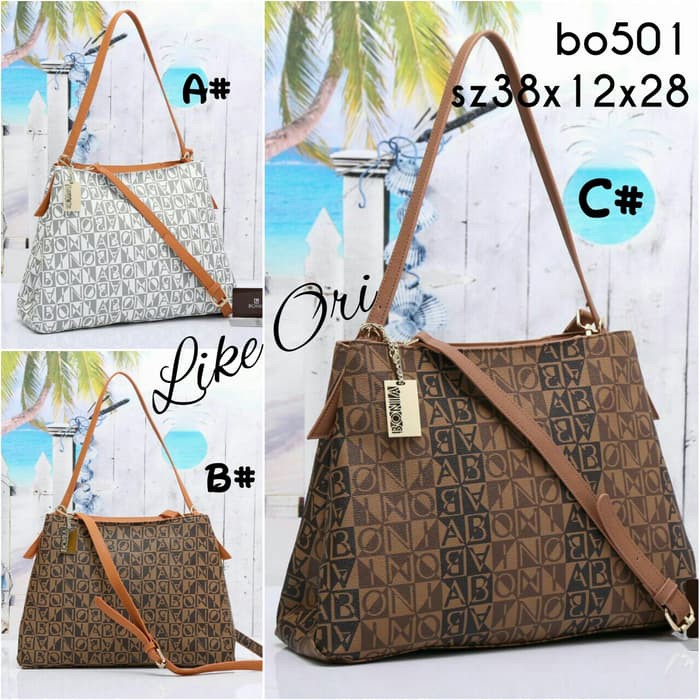 Tas Wanita BONIA Hobo Shoulder Bag bo501