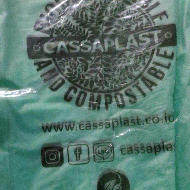 Kantong Singkong Cassaplast T-shirt Bag Large