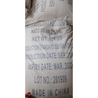 soda ash Light food grade