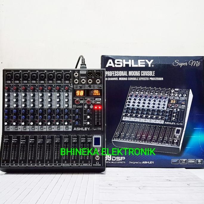 mixer audio ashley Super m8 mixer ashley super m8 8channel