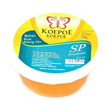 

SP koepoe koepoe, emulsi, pengembang kue 70gram