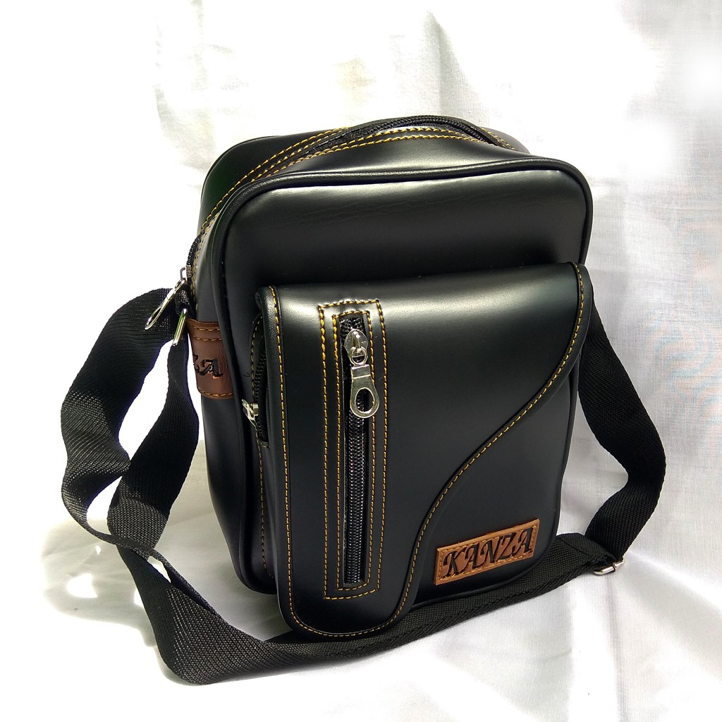Tas Pria Slingbag model pestol