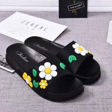 Sandal Wanita SELOP BUNGA TERBARU