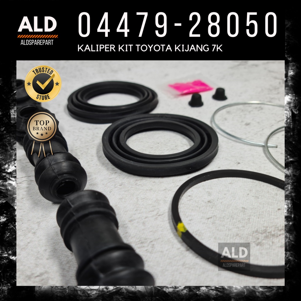 Caliper Kit Karet Seal Rem Cakram Depan Kijang Grand Kapsul EFI 7K