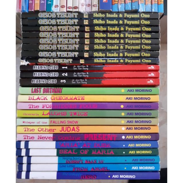 Komik horor misteri kanbayashi&kirika//reading club//ghosthunt