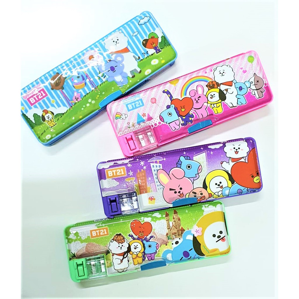  TEMPAT  PENSIL  MAGNET LUCU ANAK  KARAKTER KT 1111 PEN CASE 