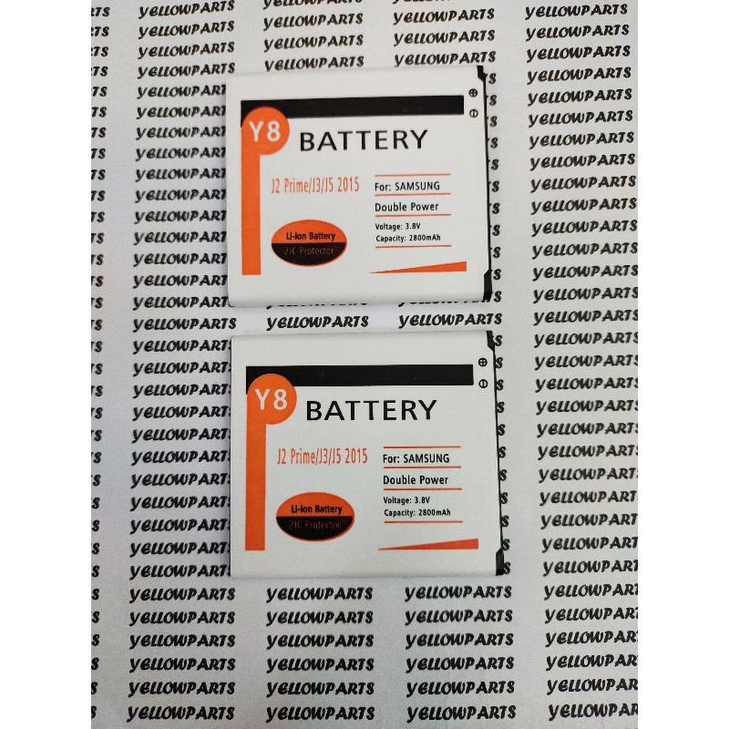 BAT BATTERY BATERAI BATRE SAMSUNG GALAXY G530 G532 J3 J320 J5 J500 Y8 DOUBLE POWER