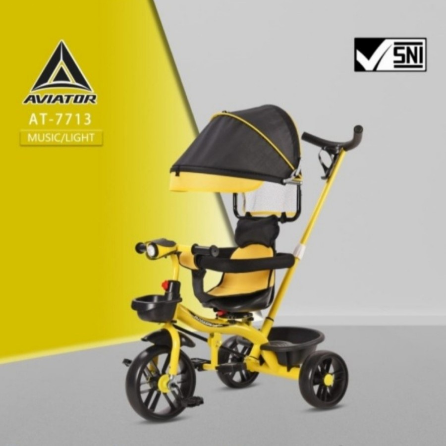 Sepeda Anak Roda Tiga Aviator AT 7713 Sepeda Roda 3