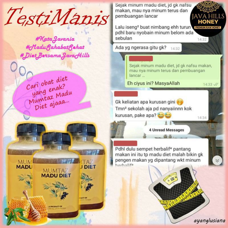 

Madu diet javahills