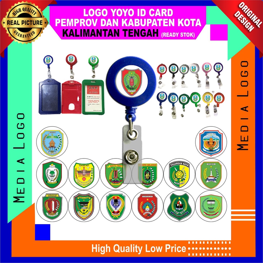 

READY STOCK LOGO YOYO PEMROV -PEMKAB KALIMANTAN TENGAH