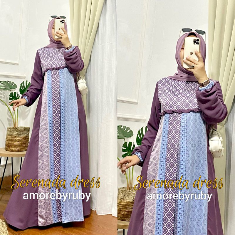 Serenada Dress By Amorebyruby | Gamis Pesta Kondangan Serenade Dress By Amore By Ruby
